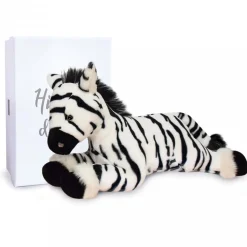 Peluche Zèbre Blanc - 35 cm