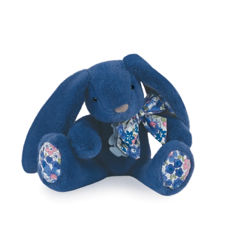 Petite peluche lapin bleu- 20 cm