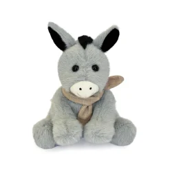 Petite peluche Âne foulard - 14 cm