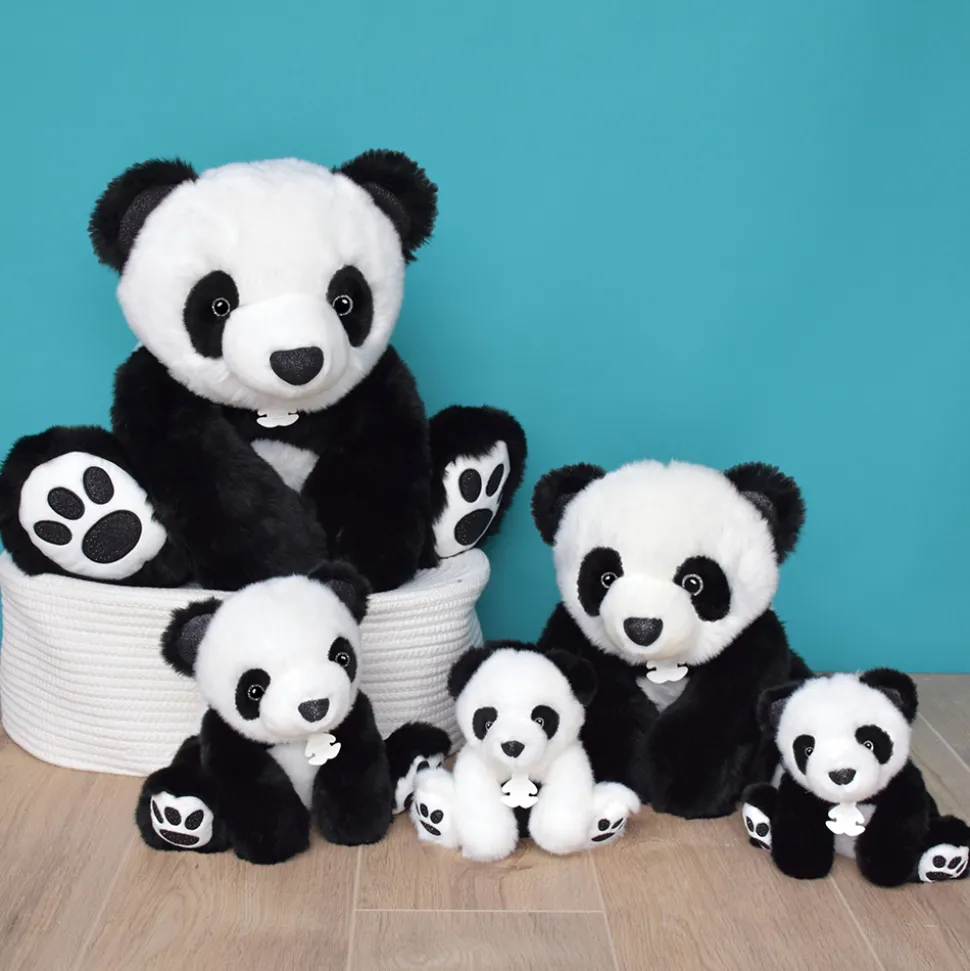 Petite peluche Panda Noir et blanc - 17 cm