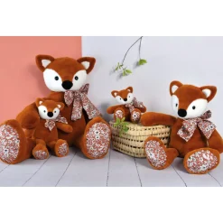 Petite peluche renard roux -20 cm
