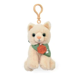 Porte clé - Bijou de sac X SPA - Chat Beige 13 cm