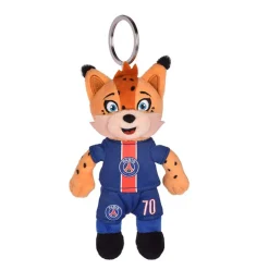 Porte clé PSG - Mascotte Germain Le Lynx -15 cm