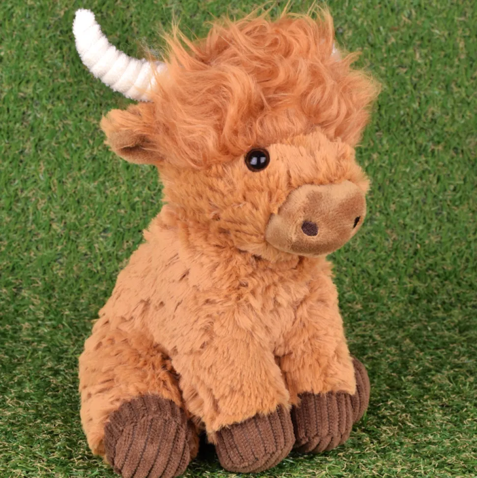 Vache ecossaise en peluche - Puy du Fou - 20 cm